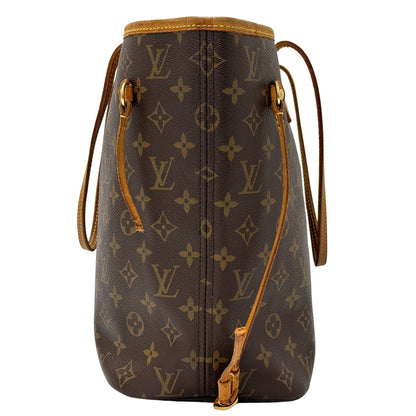 LOUIS VUITTON ルイ・ヴィトン ネヴァーフル MM トートバッグ モノグラム ブラウン M40156 レディース 【中古】