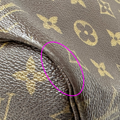 LOUIS VUITTON ルイ・ヴィトン ネヴァーフル MM トートバッグ モノグラム ブラウン M40156 レディース 【中古】