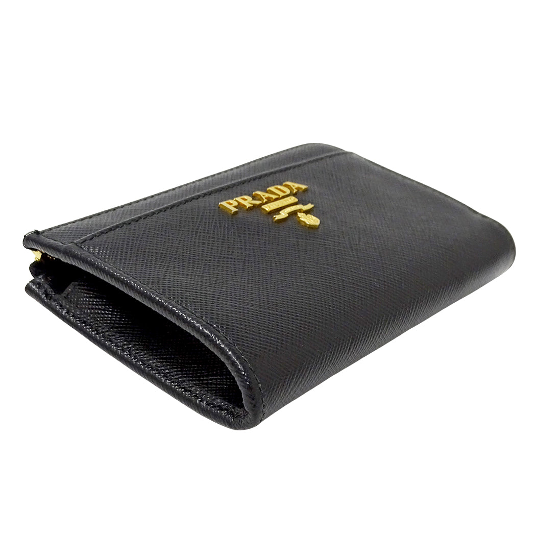 PRADA プラダ コインケース ブラック 1PP122 レディース メンズ 【中古】