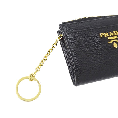 PRADA プラダ コインケース ブラック 1PP122 レディース メンズ 【中古】