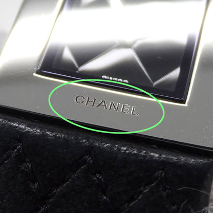CHANEL シャネル マトラッセ H0009 レディース 腕時計 クオーツ QZ ステンレス レザー 磨き済み【中古】