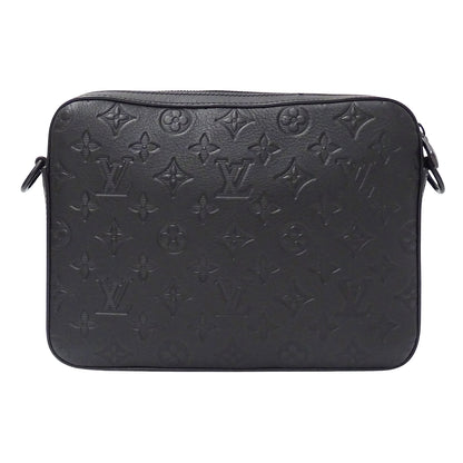 LOUIS VUITTON ルイ・ヴィトン トリオ メッセンジャー ショルダーバッグ モノグラム シャドウ ノワール M46602 メンズ 【中古】