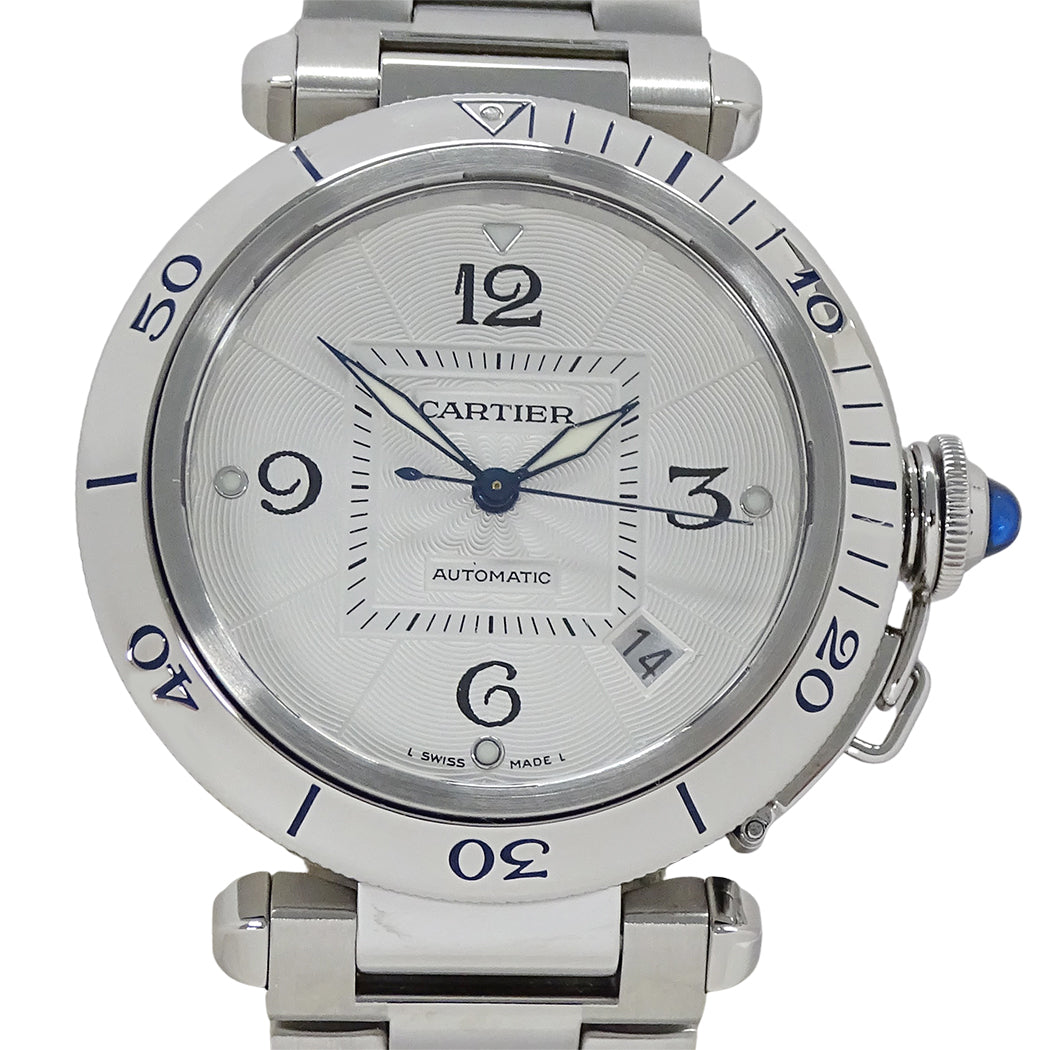 Cartier カルティエ パシャグリッド W31040H3 メンズ 腕時計 自動巻き AT ステンレス 磨き済み【中古】