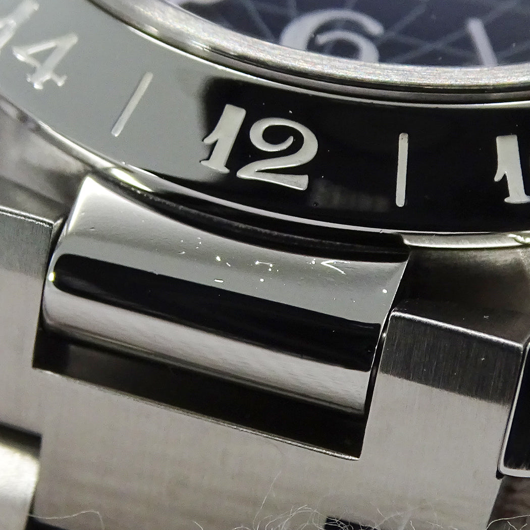Cartier カルティエ パシャC メリディアン GMT W31049M7 ボーイズ 腕時計 自動巻き SS 磨き済み【中古】