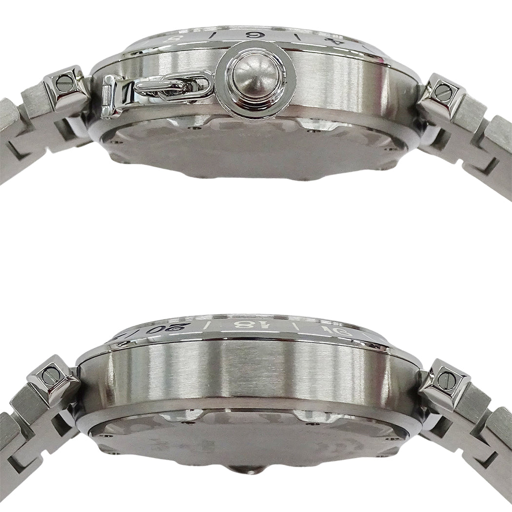 Cartier カルティエ パシャC メリディアン GMT W31049M7 ボーイズ 腕時計 自動巻き SS 磨き済み【中古】