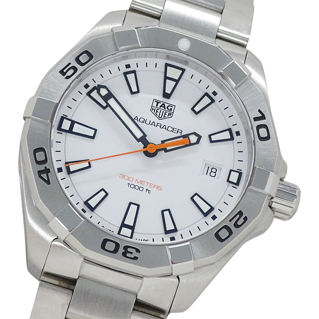 TAG Heuer タグホイヤー アクアレーサー WBD1111 BA0928 メンズ 腕時計 クオーツ QZ ステンレス 磨き済み(自社) 【中古】