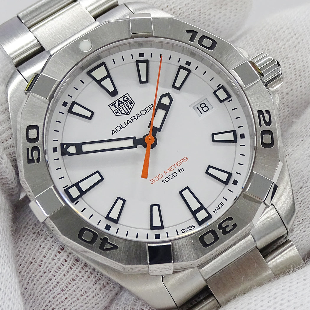 TAG Heuer タグホイヤー アクアレーサー WBD1111 BA0928 メンズ 腕時計 クオーツ QZ ステンレス 磨き済み(自社) 【中古】