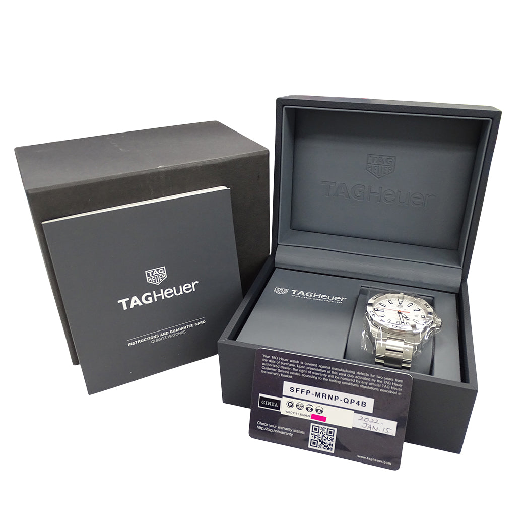 TAG Heuer タグホイヤー アクアレーサー WBD1111 BA0928 メンズ 腕時計 クオーツ QZ ステンレス 磨き済み(自社) 【中古】