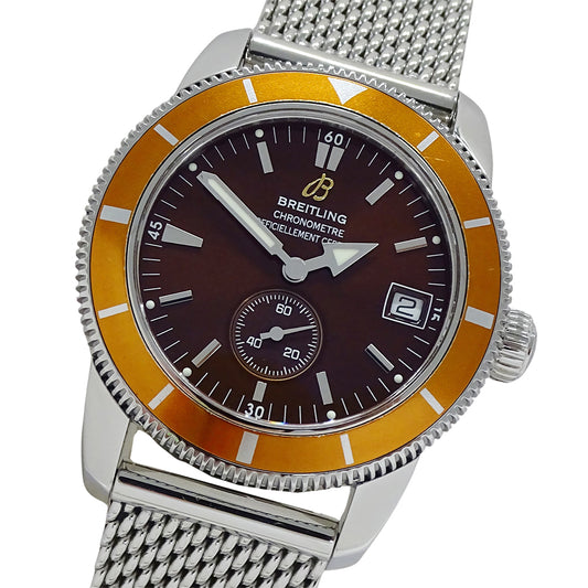BREITLING ブライトリング スーパーオーシャン ヘリテージ 38 A37320 メンズ 腕時計 自動巻き SS 磨き済み【中古】