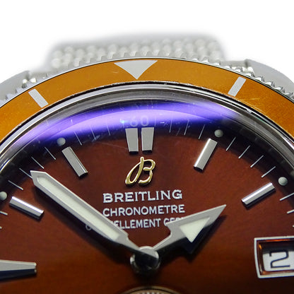 BREITLING ブライトリング スーパーオーシャン ヘリテージ 38 A37320 メンズ 腕時計 自動巻き SS 磨き済み【中古】