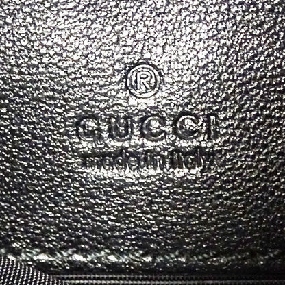 GUCCI グッチ ショルダーバッグ ブロンディ ブラック 760315 レザー レディース 【中古】
