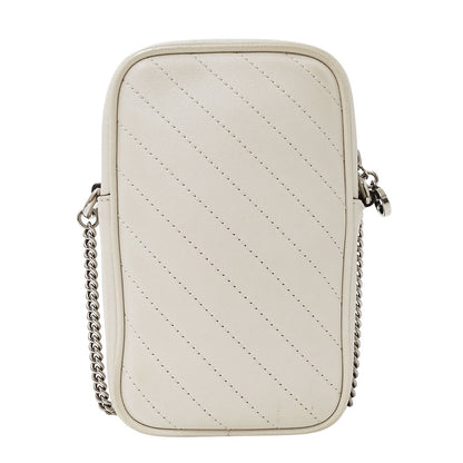 GUCCI グッチ ショルダーバッグ ブロンディ アイボリー 760315 レザー レディース 【中古】