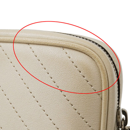 GUCCI グッチ ショルダーバッグ ブロンディ アイボリー 760315 レザー レディース 【中古】
