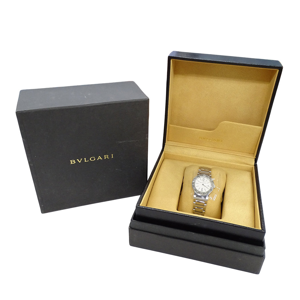 BVLGARI ブルガリ ブルガリブルガリ BB26SS レディース 腕時計 クオーツ QZ ステンレス 磨き済み【中古】