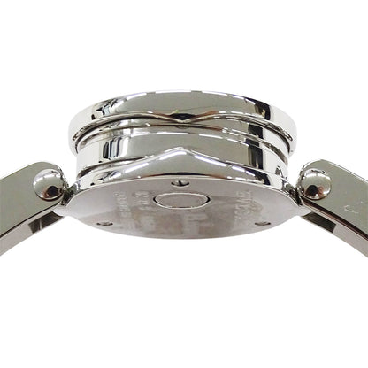 BVLGARI ブルガリ B-zero1 ビーゼロワン BZ22S レディース 腕時計 ブルーシェル 12Pダイヤ クオーツ QZ ステンレス 磨き済み【中古】