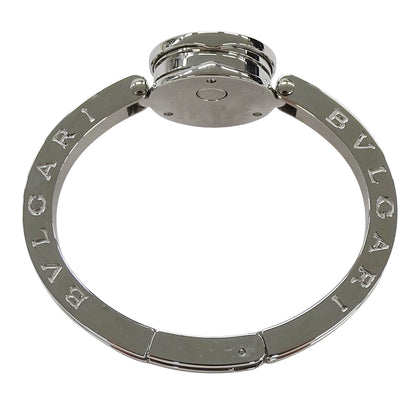 BVLGARI ブルガリ B-zero1 ビーゼロワン BZ22S レディース 腕時計 ブルーシェル 12Pダイヤ クオーツ QZ ステンレス 磨き済み【中古】