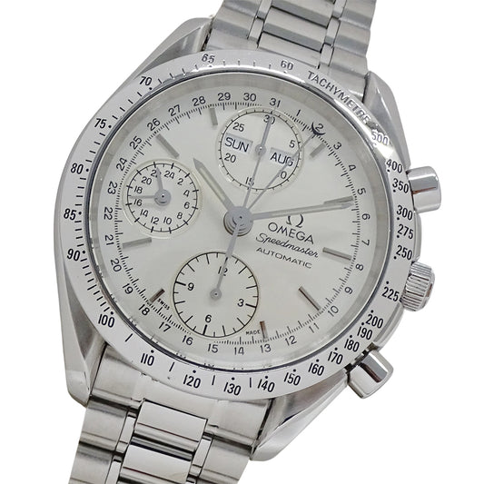 OMEGA オメガ スピードマスター 3521.30 メンズ 腕時計 トリプルカレンダー 自動巻き SS 磨き済み【中古】