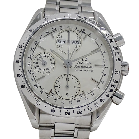 OMEGA オメガ スピードマスター 3521.30 メンズ 腕時計 トリプルカレンダー 自動巻き SS 磨き済み【中古】
