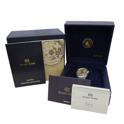 GRAND SEIKO グランドセイコー GS ヘリテージ 9F83-0AH0 SBGT035 メンズ 腕時計 クオーツ ステンレス 磨き済み【中古】
