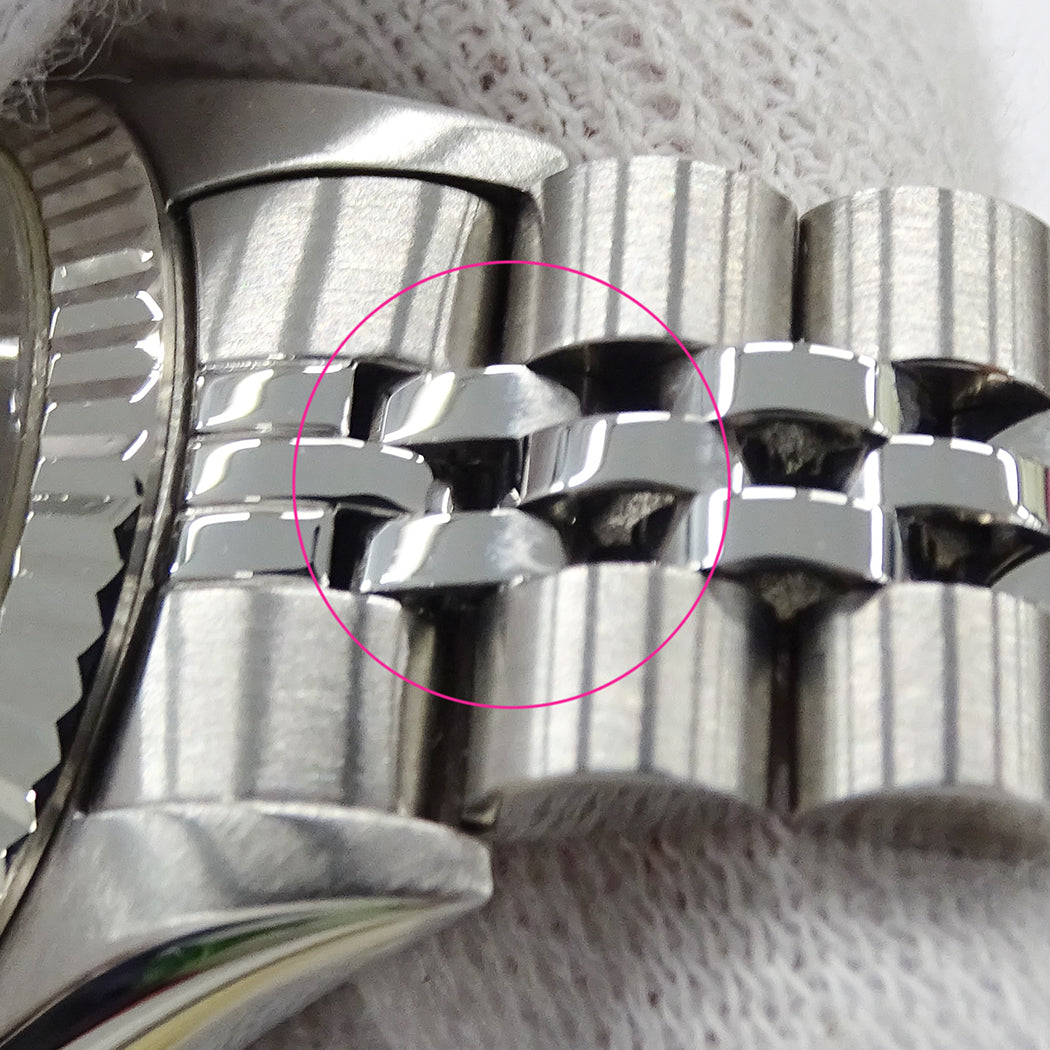 ROLEX ロレックス デイトジャスト 69174G W番 レディース 腕時計 自動巻き AT SS WG ダイヤモンド 磨き済み【中古】