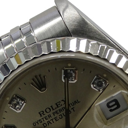 ROLEX ロレックス デイトジャスト 69174G W番 レディース 腕時計 自動巻き AT SS WG ダイヤモンド 磨き済み【中古】