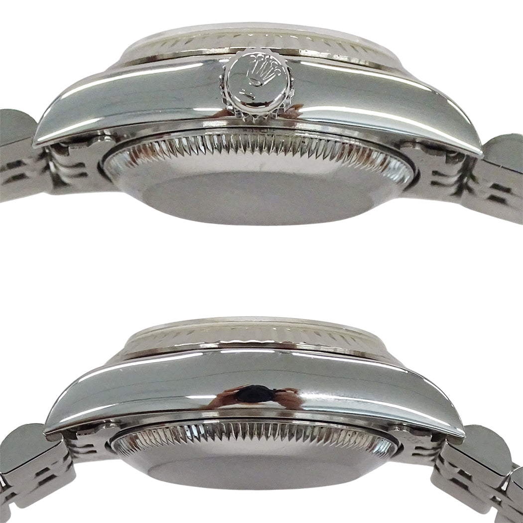 ROLEX ロレックス デイトジャスト 69174G W番 レディース 腕時計 自動巻き AT SS WG ダイヤモンド 磨き済み【中古】