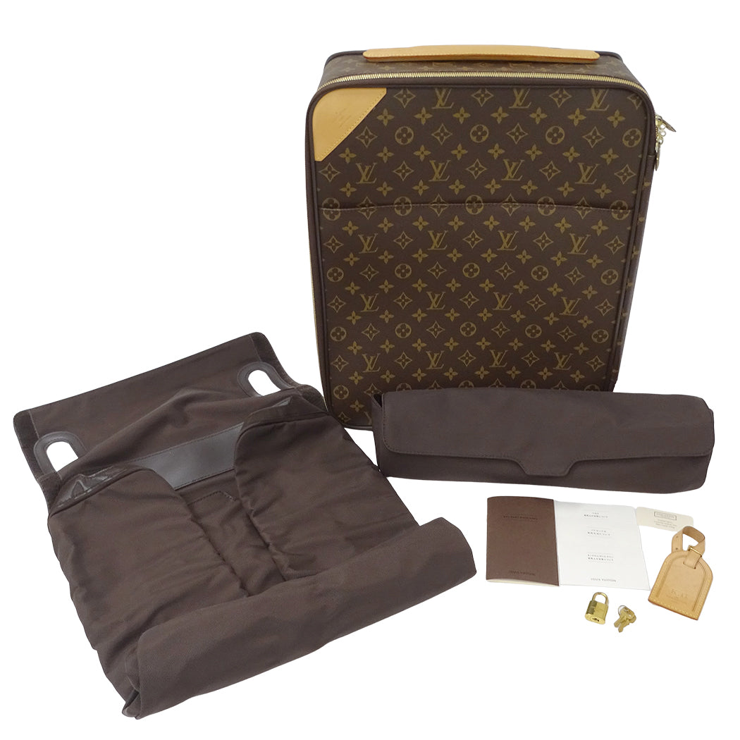 LOUIS VUITTON ルイ・ヴィトン ペガス 45 キャリーバッグ モノグラム M23293 レディース メンズ 【中古】