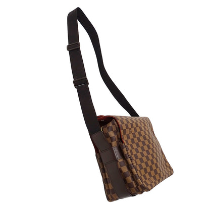 LOUIS VUITTON ルイ・ヴィトン ナヴィグリオ ショルダーバッグ ダミエ ブラウン N45255 ダミエキャンバス レディース メンズ 【中古】