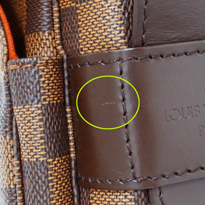 LOUIS VUITTON ルイ・ヴィトン ナヴィグリオ ショルダーバッグ ダミエ ブラウン N45255 ダミエキャンバス レディース メンズ 【中古】