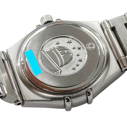 OMEGA オメガ コンステレーション ミニ 1466.71 レディース 腕時計 シェル ダイヤモンド クオーツ SS 磨き済み【中古】