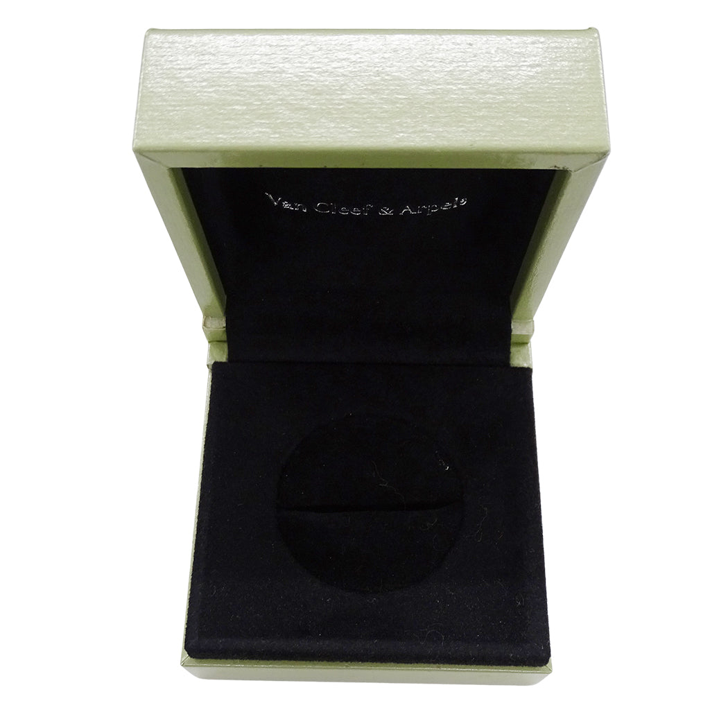 Van Cleef & Arpels ヴァンクリーフ＆アーペル ペルレ シニアチュール リング 指輪 750PG #52 約12号 レディース 磨き済み【中古】