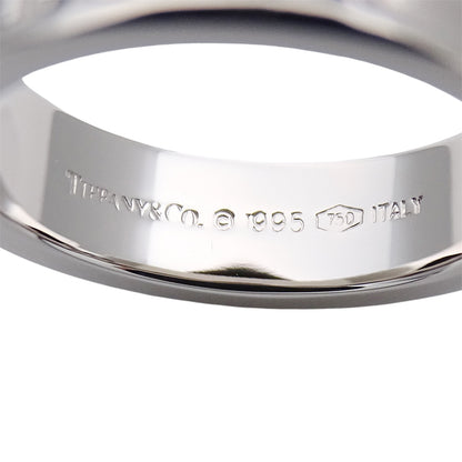 TIFFANY&Co. ティファニー アトラス リング 指輪 750WG ダイヤモンド 約13号 レディース 磨き済み【中古】