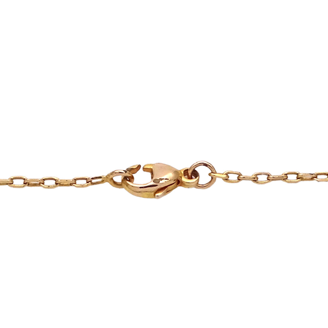 HERMES エルメス ポップアッシュ ネックレス メタル ホワイト ゴールド レディース 【中古】