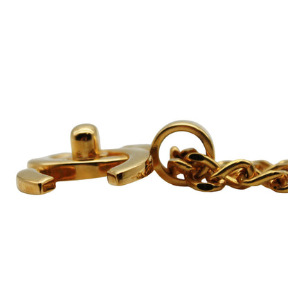 CHANEL シャネル ネックレス ターンロック GP ゴールド レディース メンズ 【中古】
