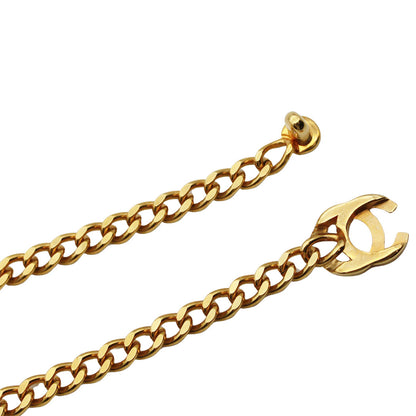 CHANEL シャネル ネックレス ターンロック GP ゴールド レディース メンズ 【中古】