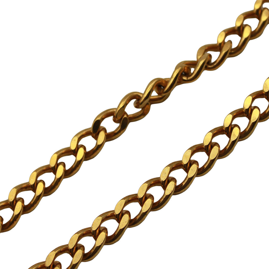 CHANEL シャネル ネックレス ターンロック GP ゴールド レディース メンズ 【中古】