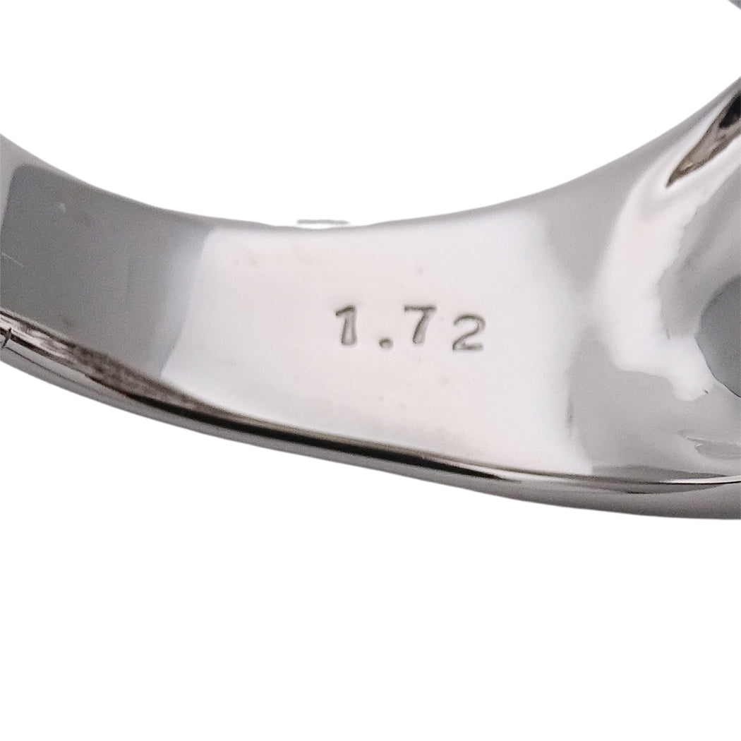 TASAKI タサキ リング 指輪 K18WG ダイヤモンド D1.72 約21号 レディース 磨き済み【中古】