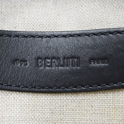 Berluti ベルルッティ アンジュールガリバー 2wayバッグ ネイビー ブラック メンズ 【中古】