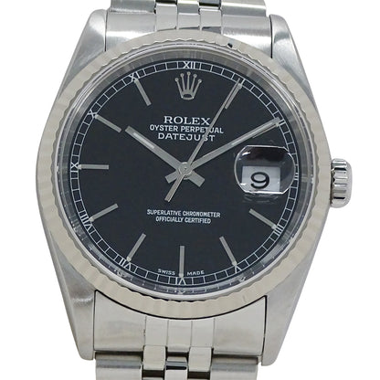 ROLEX ロレックス デイトジャスト 16234 Y番 メンズ 腕時計 自動巻き AT SS WG 磨き済み【中古】