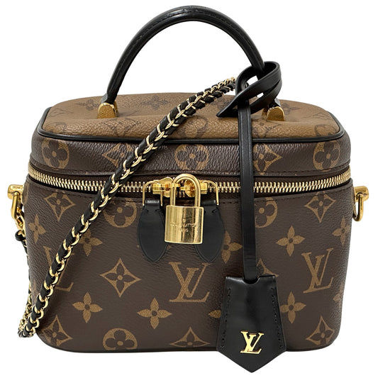 LOUIS VUITTON ルイ・ヴィトン ヴァニティ NV PM 2wayバッグ モノグラム リバース M45165 レディース 【中古】