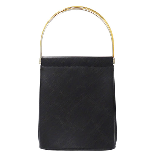 Cartier カルティエ ハンドバッグ トリニティ ブラック レザー レディース 【中古】