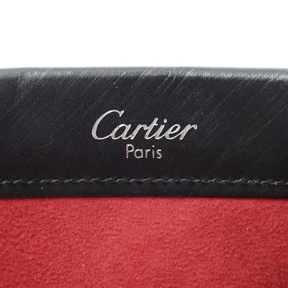 Cartier カルティエ ハンドバッグ トリニティ ブラック レザー レディース 【中古】