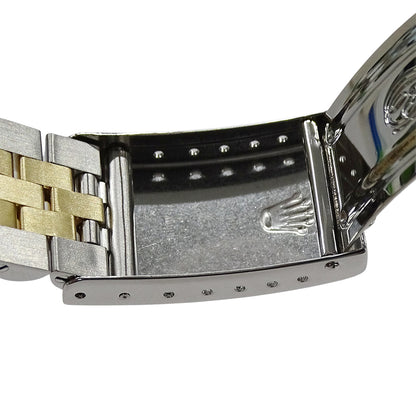 ROLEX ロレックス デイトジャスト 16233G X番 メンズ 腕時計 自動巻き AT SS YG ダイヤモンド 磨き済み【中古】