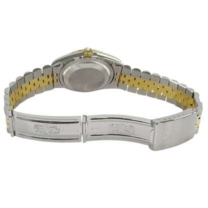 ROLEX ロレックス デイトジャスト 16233G X番 メンズ 腕時計 自動巻き AT SS YG ダイヤモンド 磨き済み【中古】