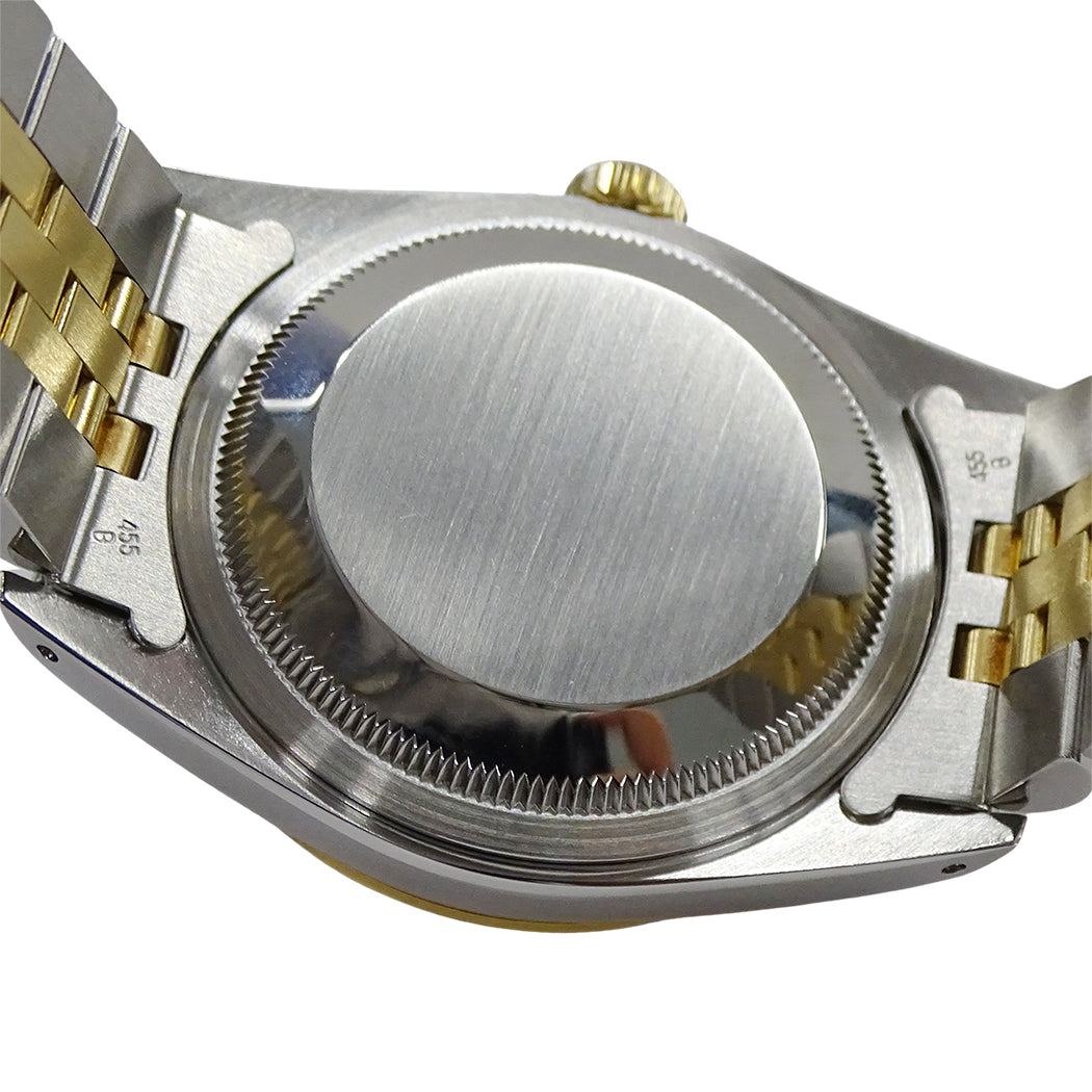 ROLEX ロレックス デイトジャスト 16233G X番 メンズ 腕時計 自動巻き AT SS YG ダイヤモンド 磨き済み【中古】