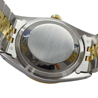 ROLEX ロレックス デイトジャスト 16233G X番 メンズ 腕時計 自動巻き AT SS YG ダイヤモンド 磨き済み【中古】
