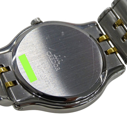 SEIKO セイコー クレドール 8J86-6A00 GCAZ004 メンズ 腕時計 クオーツ SS 18KTベゼル 磨き済み【中古】