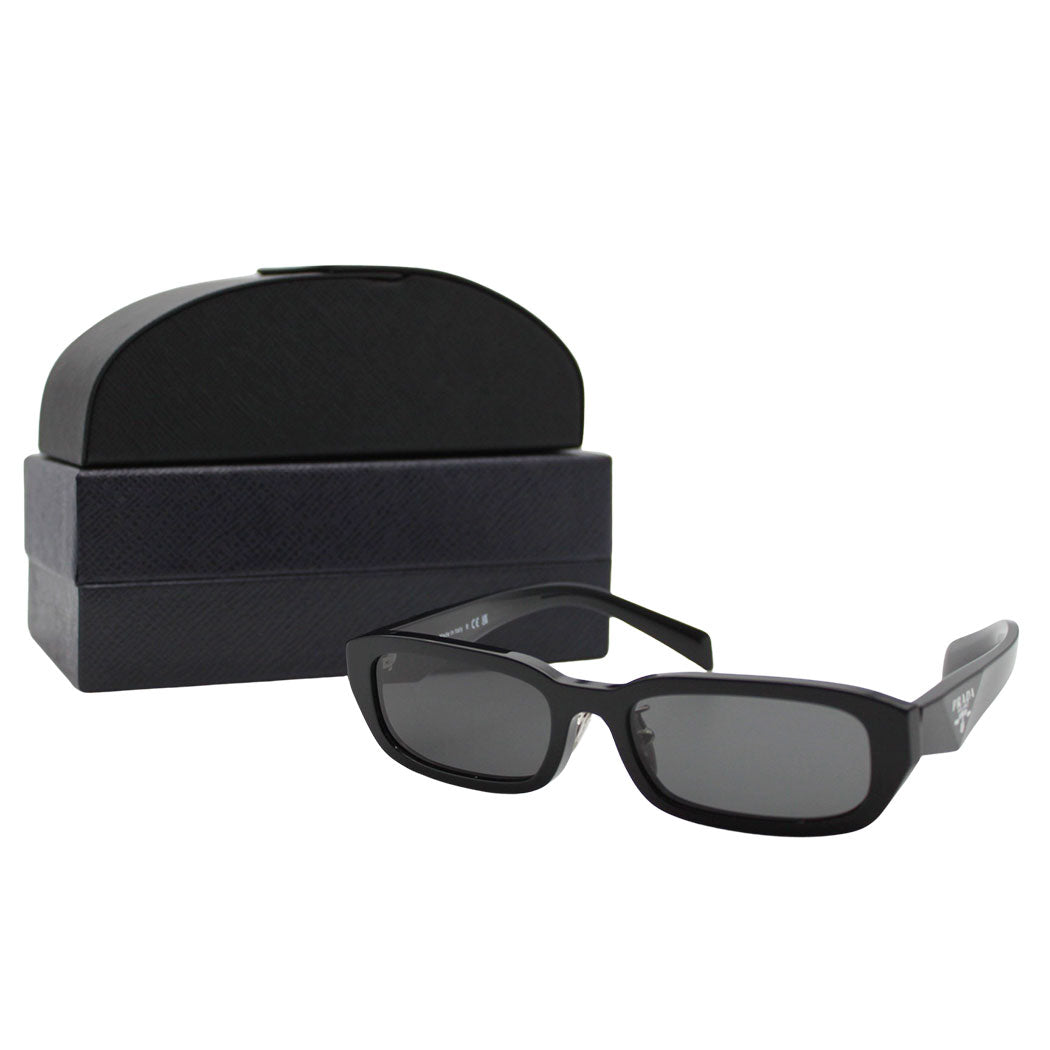 PRADA プラダ GG サングラス ブラック SPR B06-F レディース メンズ 【中古】