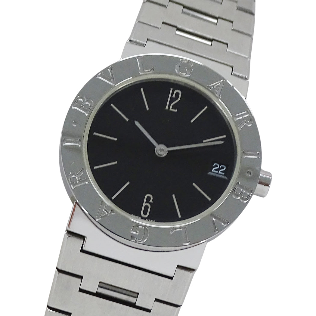 BVLGARI ブルガリ ブルガリブルガリ BB30SS ボーイズ 腕時計 クオーツ QZ 磨き済み 【中古】