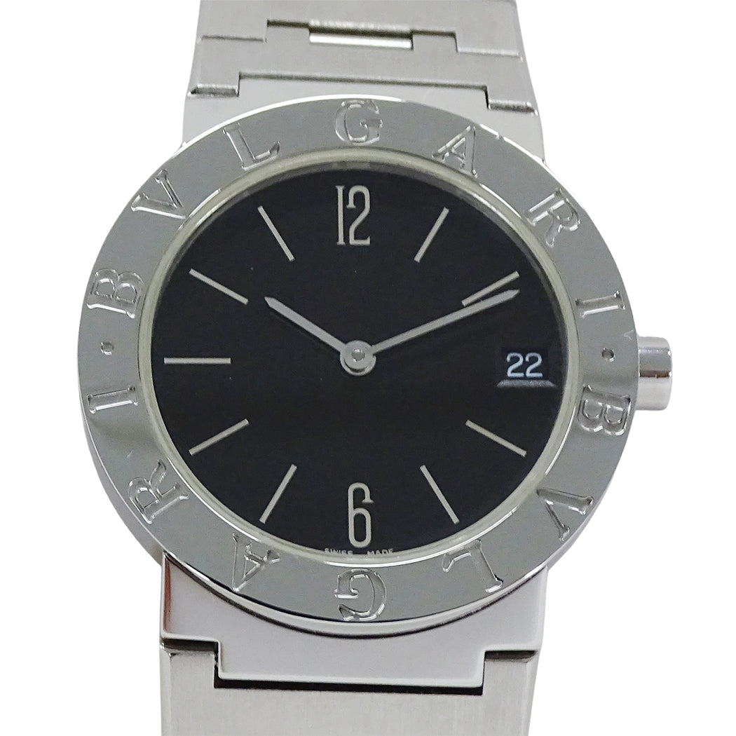 BVLGARI ブルガリ ブルガリブルガリ BB30SS ボーイズ 腕時計 クオーツ QZ 磨き済み 【中古】